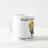 ワールドズ・ア最高のルコーヒー・マグ コーヒーマグカップ (正面左)