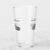 ワールドセールスマン最高のグラフィックアートスポーツカー タンブラーグラス (左)