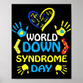 ワールドダウン症候群デイサポートおよび認識度3.2 ポスター (正面)