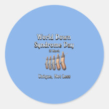 ワールドダウン症候群日。少ユニークない