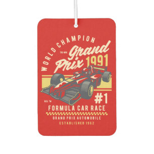 ワールドチャンピオングランプリのレーシングカー  スポーツ カーエアーフレッシュナー