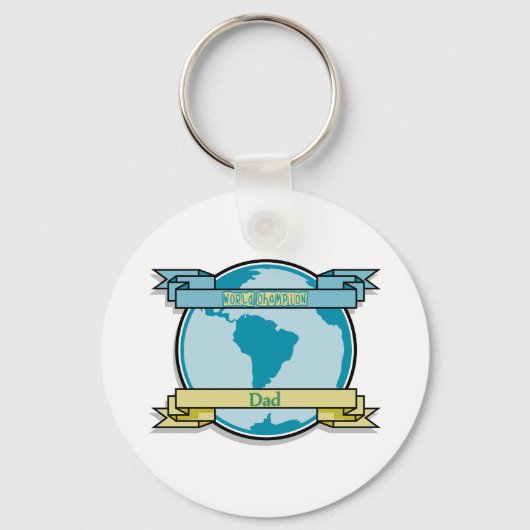 ワールドチャンピオンパパ キーホルダー (正面)