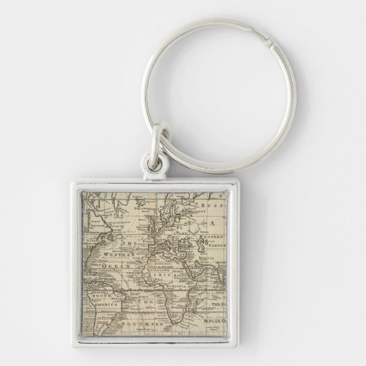 ワールドチャート キーホルダー (正面)