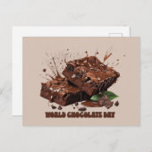 ワールドチョコレートデー ポストカード (正面/裏面)