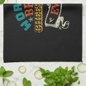 ワールドチ最高のェスケ史上最高 キッチンタオル (折り畳み)