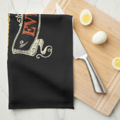 ワールドチ最高のェスケ史上最高 キッチンタオル (四つ折り)