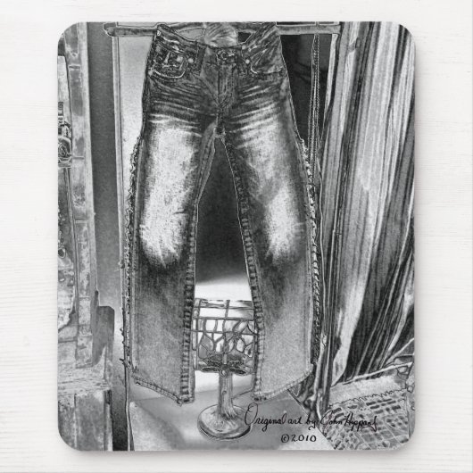 ワールドツアーパンツ マウスパッド (正面)