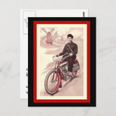 ワールドツアーM-Mバイク周辺はがき ポストカード (正面/裏面)