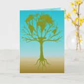 ワールドツリー カード (黄色い花)