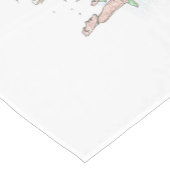 ワールドテーブルランナーのスカイライン ショートテーブルランナー (コーナー)