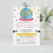 ワールドテーマ先生鑑賞招待状 招待状 (スタンド正面)