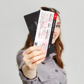 ワールドデスティネーションボーディングパス結婚の旅 招待状