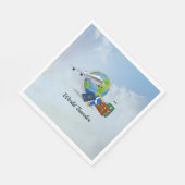 ワールドトラベラーが満員で準備完了 スタンダードランチョンナプキン (角)