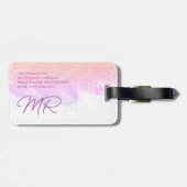 ワールドトラベラーダスティバラマップ名荷物タグ ラゲッジタグ (裏面横)