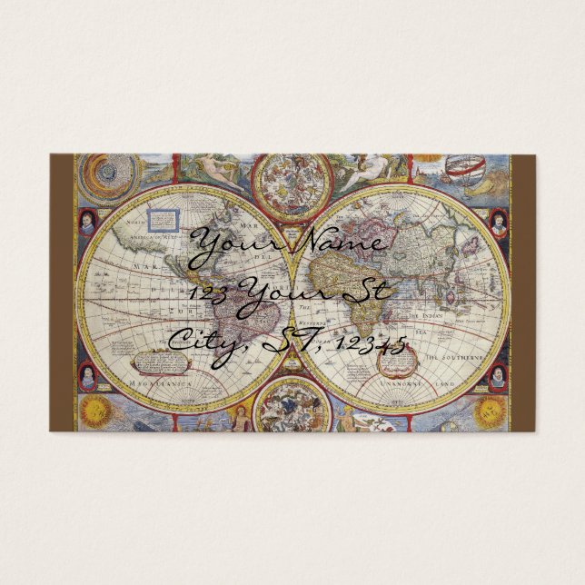 ワールドトラベラーヴィンテージマップサンダー_コーブ (正面)