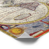 ワールドトラベラーヴィンテージマップサンダー_コーブ ポスター (角)