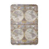 ワールドトラベラーヴィンテージマップThunder_Cove バスマット (正面縦)