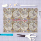 ワールドトラベラーヴィンテージマップThunder_Cove 薄葉紙 (クラフト)