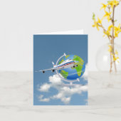 ワールドトラベラー カード (黄色い花)