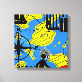 ワールドトラベラー キャンバスプリント