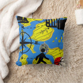 ワールドトラベラー クッション (ブランケット)