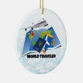 ワールドトラベラー セラミックオーナメント (右)