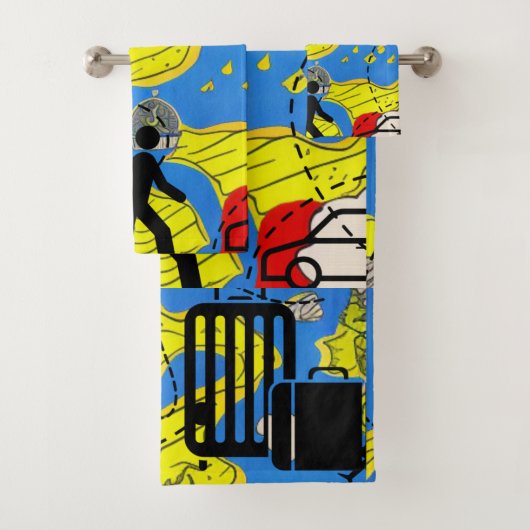 ワールドトラベラー バスタオルセット (インサイチュ)