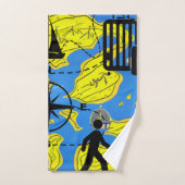 ワールドトラベラー バスタオルセット (ハンドタオル)