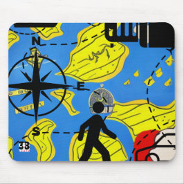 ワールドトラベラー マウスパッド