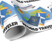 ワールドトラベラー ラッピングペーパー (ロールコーナー)