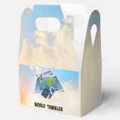 ワールドトラベラー、飛行機チケット、パスポート フェイバーボックス (オープン)