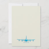 ワールドトラベルズフェアウェルパーティの招待状 招待状 (裏面)