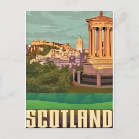 ワールドトラベルポストカードSCOTLAND ポストカード (正面)