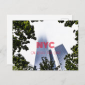 ワールドトレードセンター1号館, ニューヨーク ポストカード (正面/裏面)