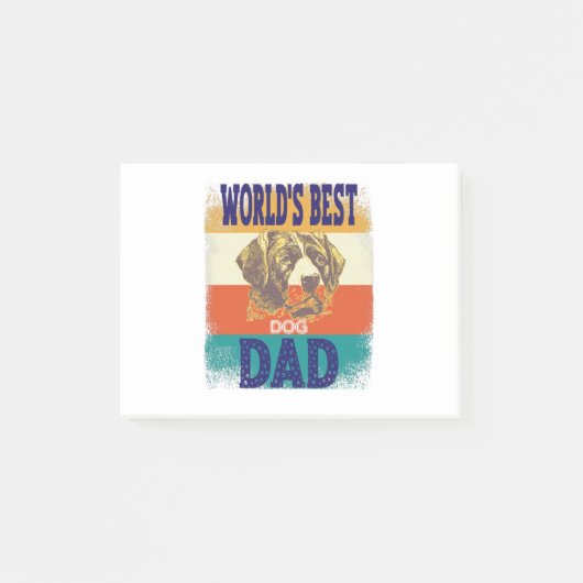 ワールドドッグ最高のパパ ポストイット (正面)