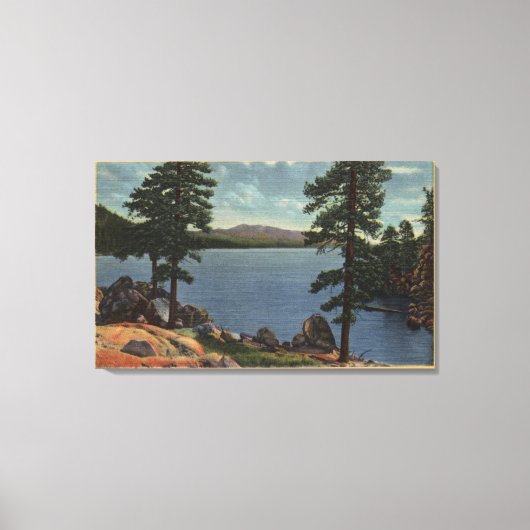 ワールドドライブ、西エンドビュー キャンバスプリント (正面)