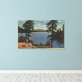 ワールドドライブ、西エンドビュー キャンバスプリント (インサイチュ (ウッドフロア))