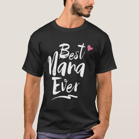 ワールドナ最高のナーエバー祖母 Tシャツ (正面)