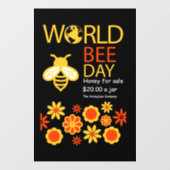 ワールドハニーデー5月20日 ウィンドウサイン (シート)