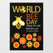 ワールドハニーデー5月20日 ウィンドウサイン (シート)