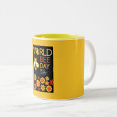 ワールドハニーデー5月20日 ツートーンマグカップ (正面右)