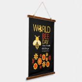 ワールドハニーデー5月20日 吊り下げ型タペストリー (傾斜あり)