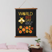 ワールドハニーデー5月20日 吊り下げ型タペストリー (寝室)