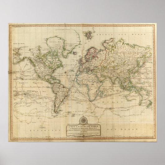 ワールドハンドカラーマップ ポスター (正面)