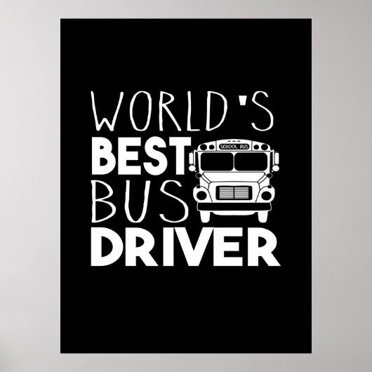 ワールドバス最高のの運転手 ポスター (正面)