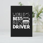 ワールドバス最高のの運転手 出欠カード (スタンド正面)