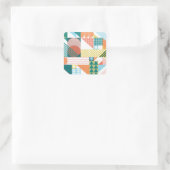 ワールドパターンの形状 スクエアシール (バッグ)