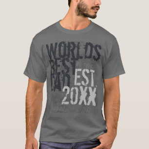 ワールドパパグラフィッグランジティ文字 Tシャツ