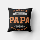 ワールドパパ最高のパ クッション (裏面)