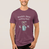 ワールドパーソナライズされたズゴル最高のフパパモノグラム トライブレンドTシャツ (正面)